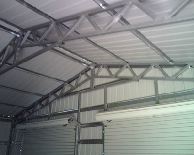 40' Clear Span Vertical Truss Design